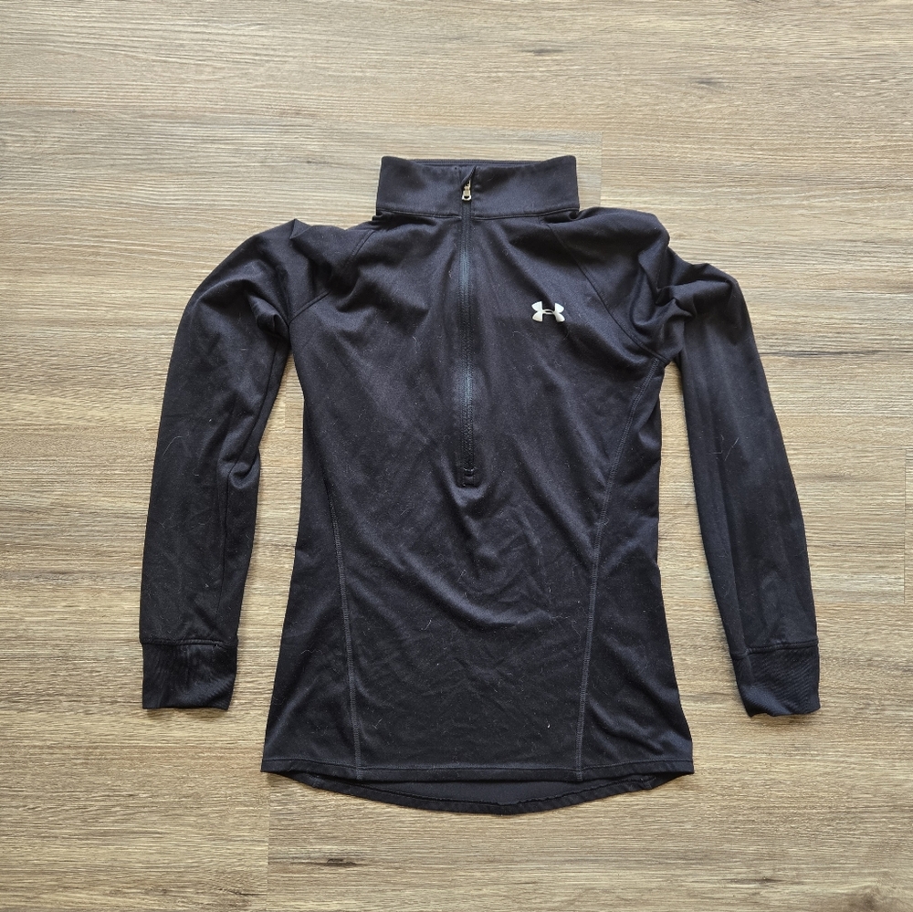 Under Armour Black Quarter-Zip Pullover